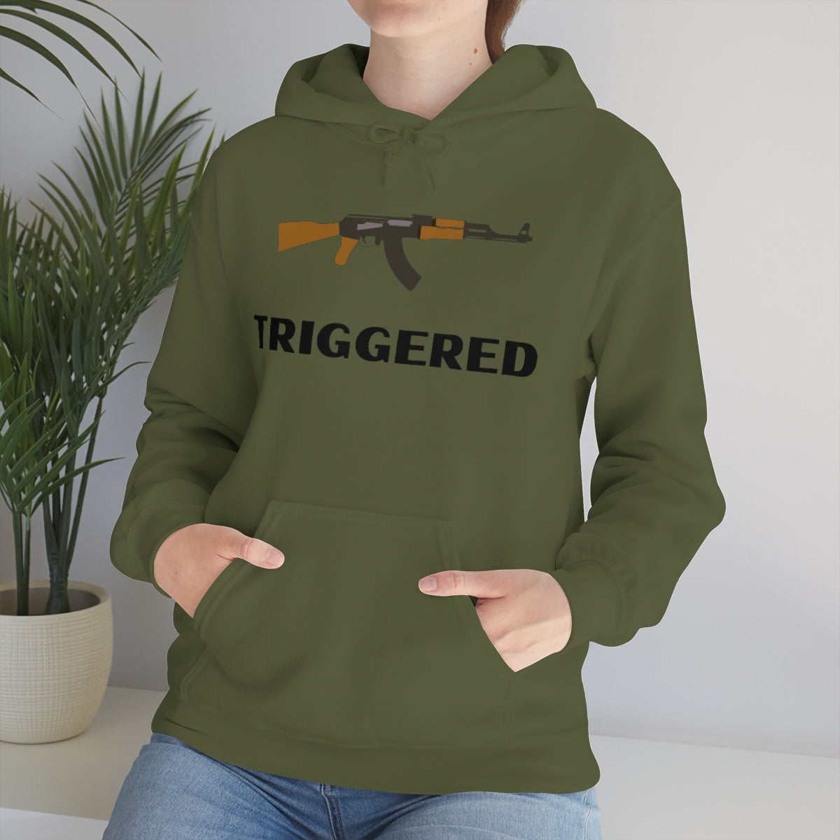 Triggered AK-47 Hoodie