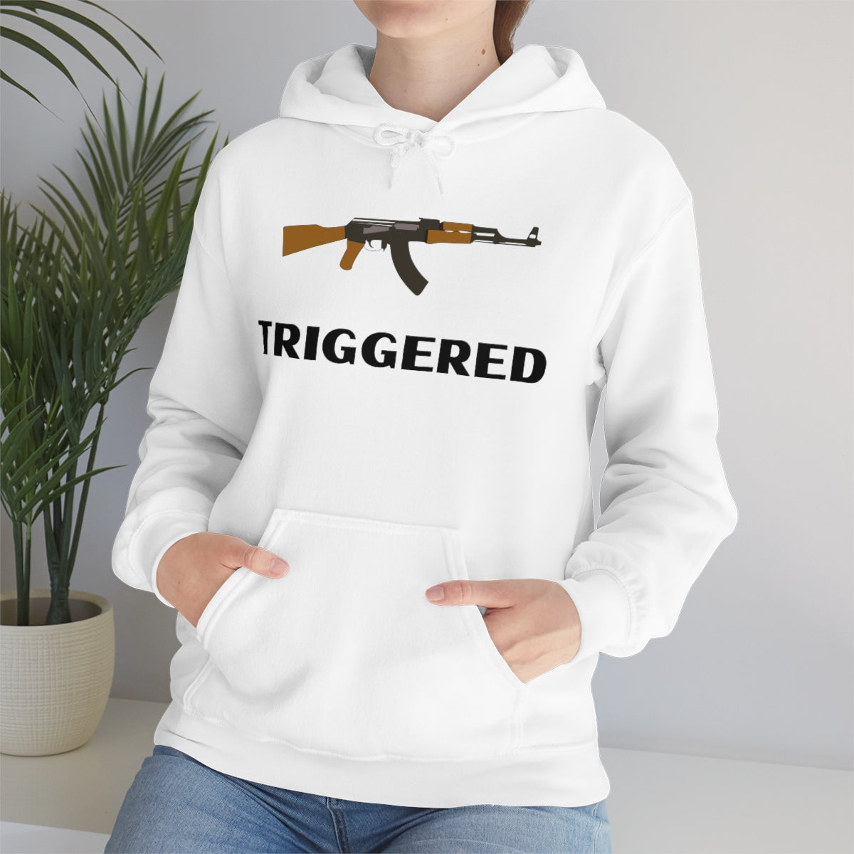 Triggered AK-47 Hoodie