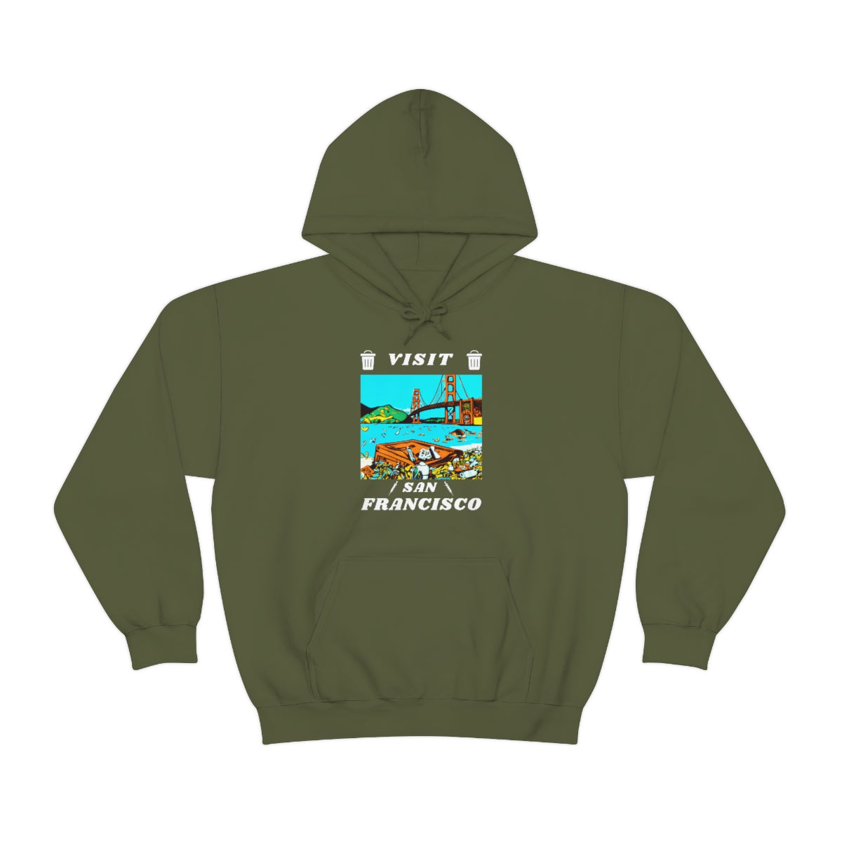 Visit Trashy San Francisco Hoodie