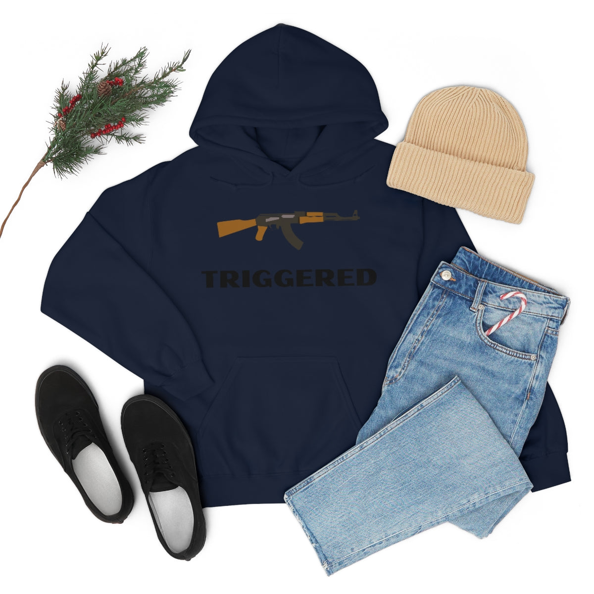 Triggered AK-47 Hoodie