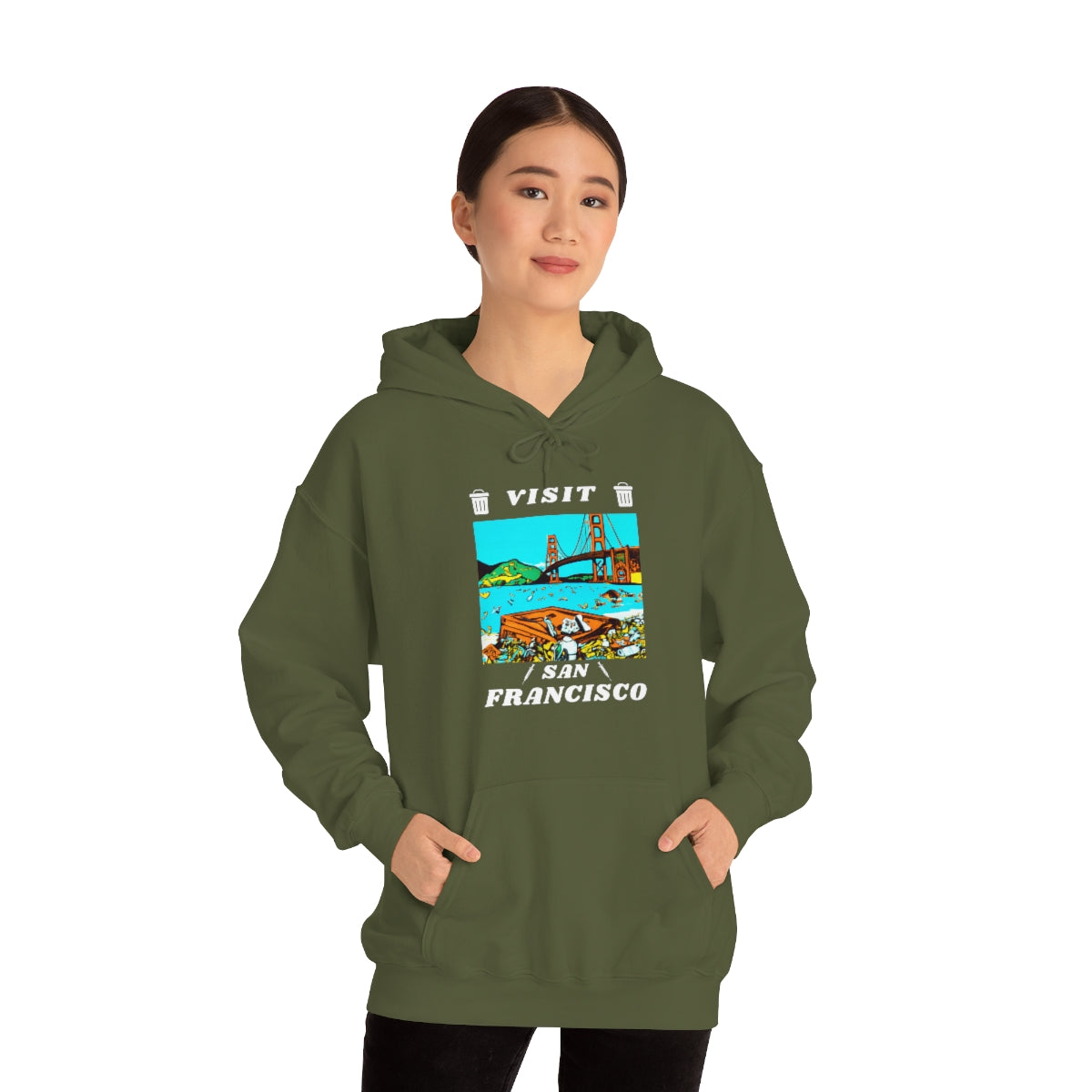 Visit Trashy San Francisco Hoodie