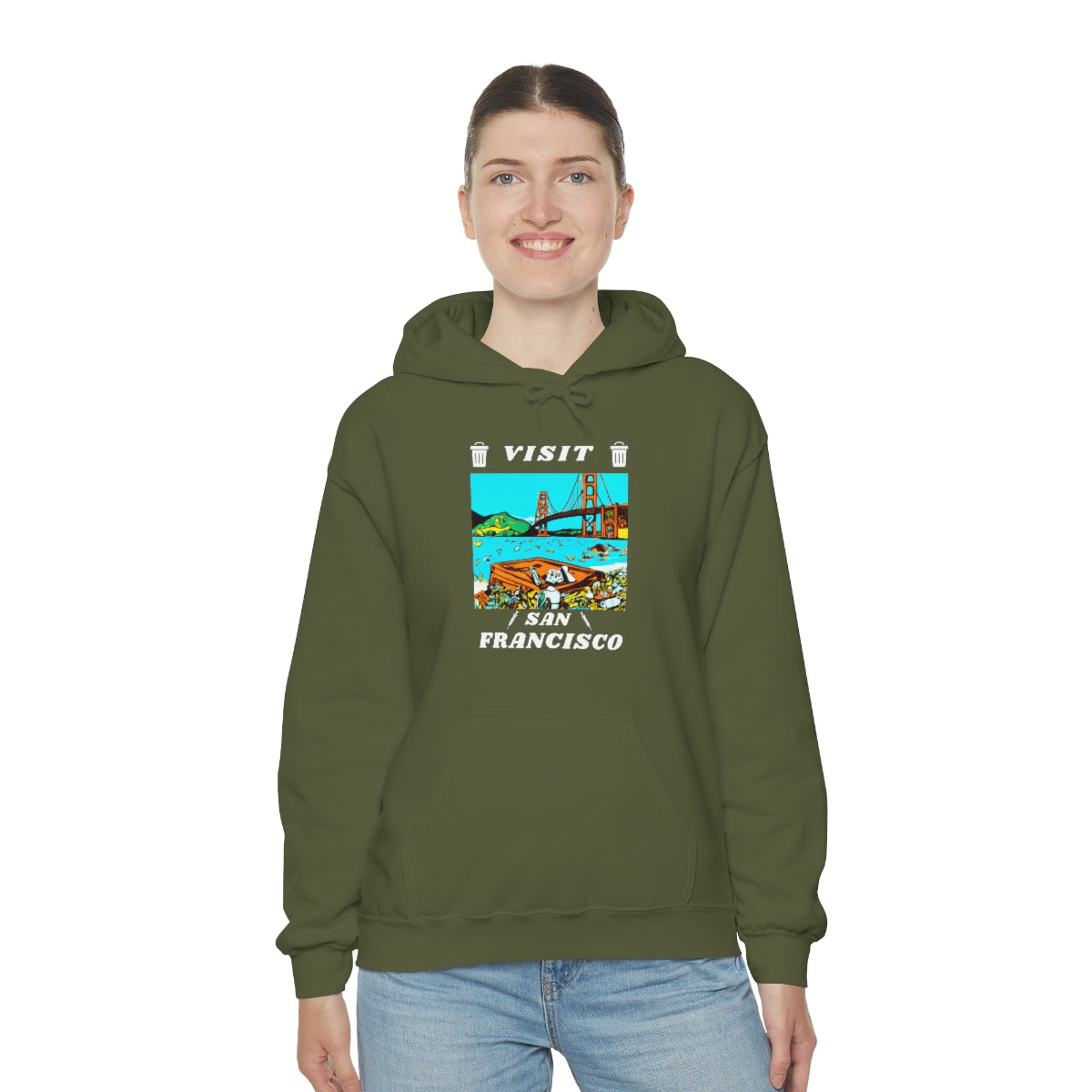 Visit Trashy San Francisco Hoodie