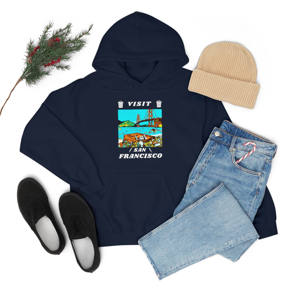 Visit Trashy San Francisco Hoodie