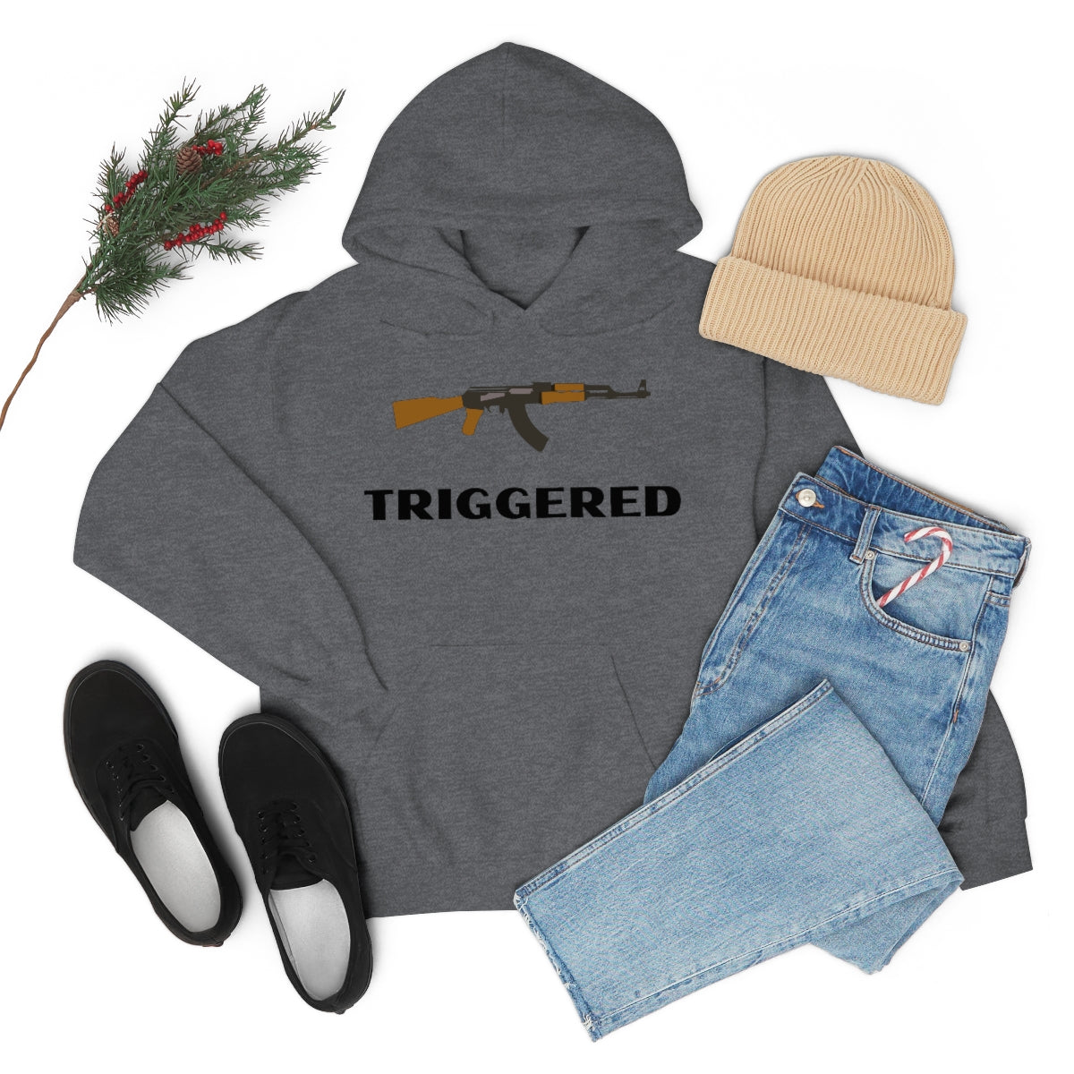 Triggered AK-47 Hoodie